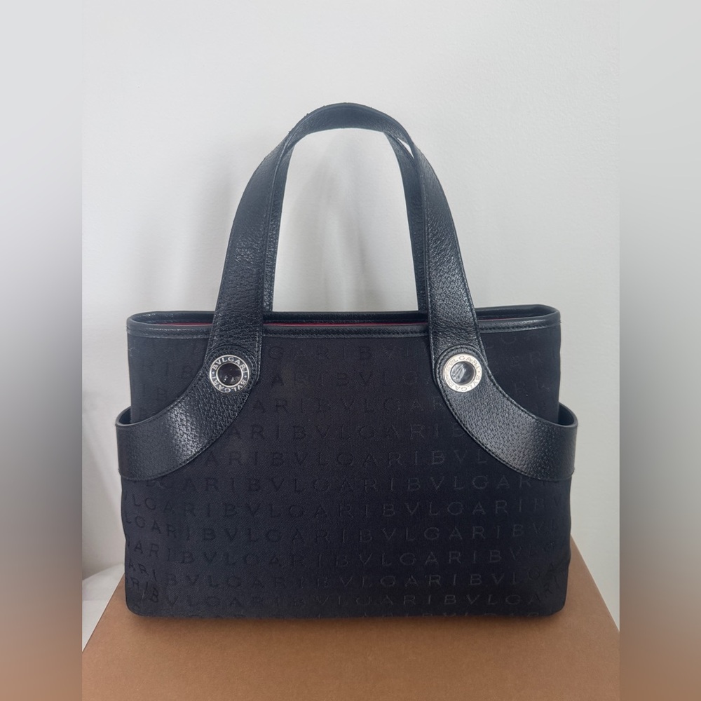 BVLGARI Canvas Handbag